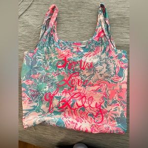 Lilly Pulitzer shopping bag